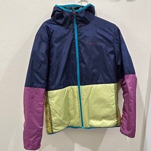 Cotopaxi Teca Cálido reversible hooded jacket